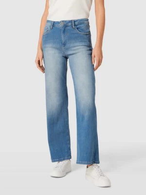Jeansy o kroju Straight Fit z dodatkiem streczu Blue Fire Jeans