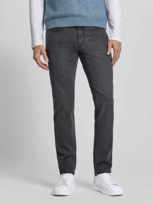 Jeansy o kroju straight fit z dodatkiem streczu model ‘Cadiz’ BRAX