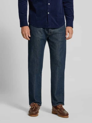 Jeansy o kroju straight fit z listwą guzikową Levi's®