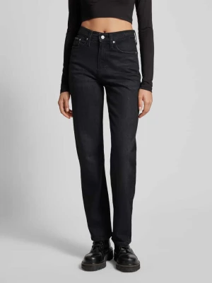 Jeansy o kroju straight fit z mieszanki bawełny Calvin Klein Jeans
