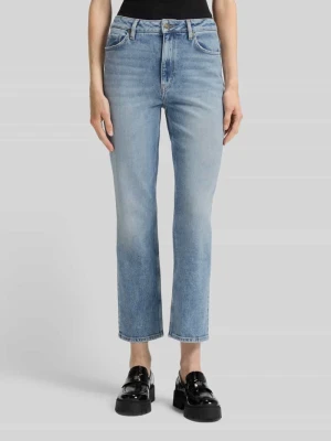 Jeansy o kroju straight fit z mieszanki bawełny HUGO