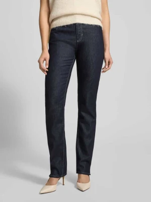 Jeansy o kroju straight fit z mieszanki bawełny i lyocellu model ‘C_ADA SLIM HR 1.0’ Boss Orange