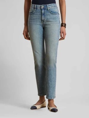 Jeansy o kroju straight fit z mieszanki bawełny Lauren Ralph Lauren