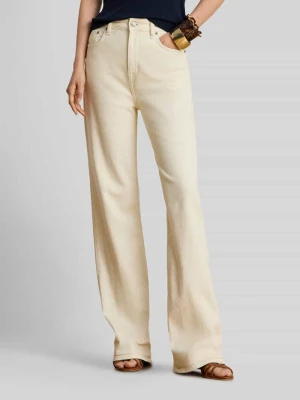 Jeansy o kroju straight fit z mieszanki bawełny Lauren Ralph Lauren