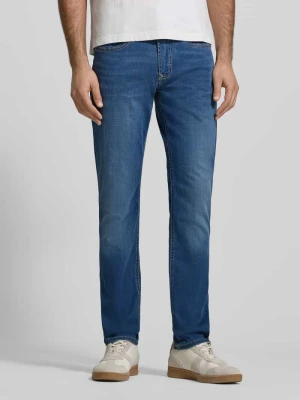 Jeansy o kroju straight fit z mieszanki bawełny MAC