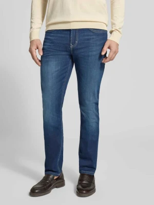 Jeansy o kroju straight fit z mieszanki bawełny MAC