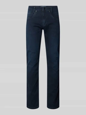 Jeansy o kroju straight fit z mieszanki bawełny model ‘Arne Pipe’ MAC