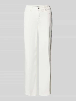 Jeansy o kroju straight fit z mieszanki bawełny model 'Carie' someday