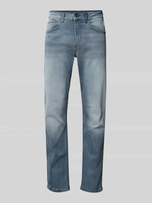Jeansy o kroju straight fit z mieszanki bawełny model ‘CASH’ Pepe Jeans