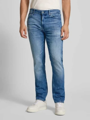 Jeansy o kroju straight fit z mieszanki bawełny model ‘DELAWARE BO’ Boss Orange