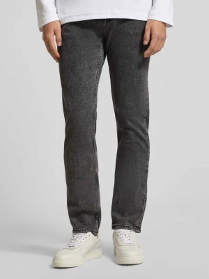 Jeansy o kroju slim fit z mieszanki bawełny model ‘DELAWARE BO’ Boss Orange