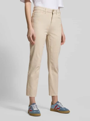 Jeansy o kroju straight fit z mieszanki bawełny model ‘EMILY’ Only