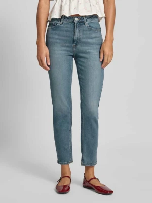 Jeansy o kroju straight fit z mieszanki bawełny model ‘EMILY’ Only Jasnoniebieski