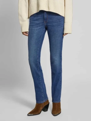 Jeansy o kroju straight fit z mieszanki bawełny model ‘LIVA STRAIGHT’ Tom Tailor