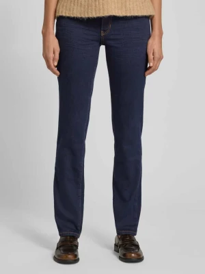 Jeansy o kroju straight fit z mieszanki bawełny model ‘LIVA STRAIGHT’ Tom Tailor
