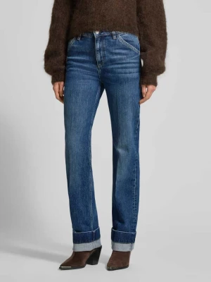 Jeansy o prostym kroju z mieszanki bawełny model „PARKWAY” Boss