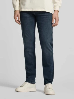 Jeansy o kroju straight fit z mieszanki bawełny model ‘RE.MAINE BO S.AVE’ Boss Orange