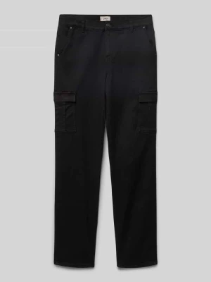 Jeansy o kroju straight fit z mieszanki bawełny model ‘SAFARI MISSOURI’ Only Czarny