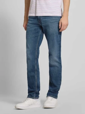 Jeansy o kroju straight fit z mieszanki bawełny Pepe Jeans