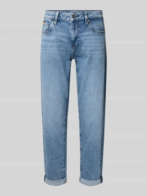 Jeansy o kroju straight fit z naszywką z logo model ‘Kate’ G-Star Raw