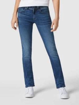 Jeansy o kroju straight fit z patką z guzikiem G-Star Raw