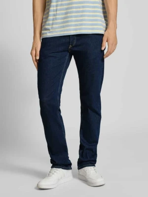 Jeansy o kroju straight fit z wpuszczanymi kieszeniami model ‘GROVER’ Replay