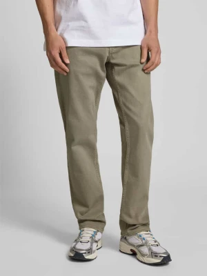 Jeansy o kroju straight fit z wpuszczanymi kieszeniami model ‘Mosa’ G-Star Raw