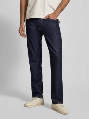 Jeansy o kroju straight fit z wpuszczanymi kieszeniami model ‘Mosa’ G-Star Raw