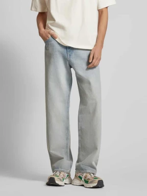 Jeansy o kroju straight leg z 5 kieszeniami model ‘ALEX’ jack & jones