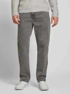 Jeansy o kroju straight leg z 5 kieszeniami model ‘AMARU’ 2Y Studios