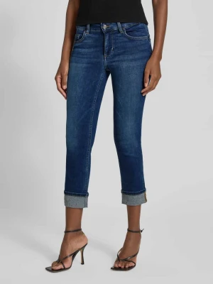 Jeansy o kroju super skinny fit z 5 kieszeniami model ‘MONROE’ Liu Jo White