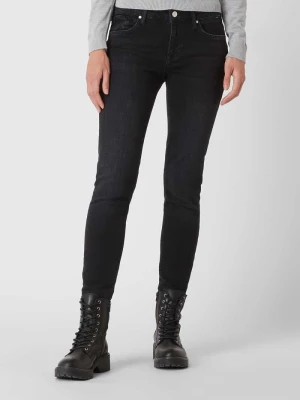 Jeansy o kroju super skinny fit z dodatkiem streczu model ‘Adriana’ Mavi Jeans