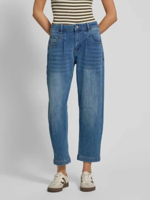 Jeansy o kroju tapered fit z 5 kieszeniami model ‘BARREL’ Buena Vista