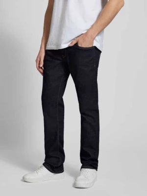 Jeansy o kroju tapered fit z 5 kieszeniami model ‘CASH’ Pepe Jeans