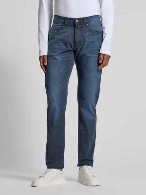 Zdjęcie produktu Jeansy o kroju tapered fit z 5 kieszeniami model ‘Lyon’ Pierre Cardin