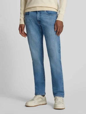 Jeansy o kroju tapered fit z 5 kieszeniami model ‘Lyon’ Pierre Cardin