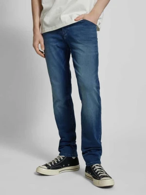 Jeansy o kroju tapered fit z 5 kieszeniami model ‘MIKE’ jack & jones