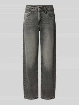 Jeansy o kroju tapered fit z czystej bawełny model 'EASY DAD' Levi's Jasnoszary
