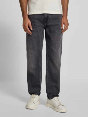 Jeansy o kroju tapered fit z czystej bawełny Tommy Hilfiger