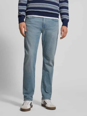Jeansy o kroju tapered fit z Mieszanka bawełny Model '502™ TAPER' Levi's®