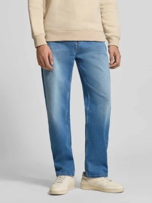 Jeansy o kroju tapered fit z Mieszanka bawełny Tommy Jeans