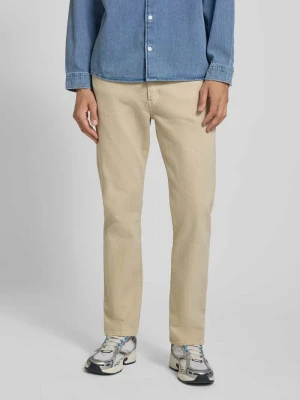 Jeansy o kroju tapered fit z mieszanki bawełny model '502™ TAPER' Levi's®