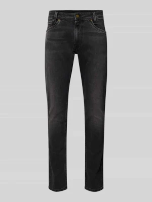 Jeansy o kroju tapered fit z mieszanki bawełny model ‘SPIKE’ Pepe Jeans