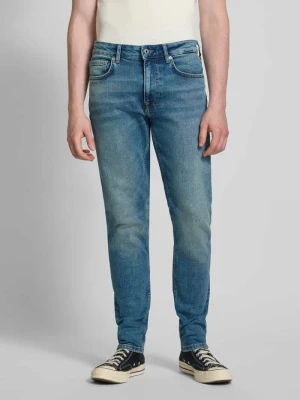 Jeansy o kroju tapered fit z mieszanki bawełny model ‘STANLEY’ Pepe Jeans