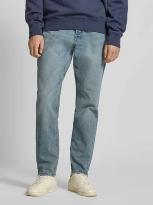Jeansy o kroju tapered fit z mieszanki bawełny model ‘YOKE’ Only & Sons