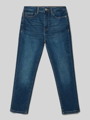 Jeansy o kroju tapered fit z mieszanki bawełny model ‘YOKE’ Only & Sons