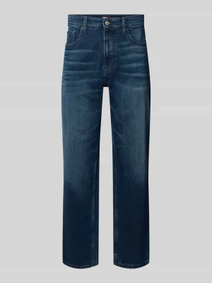 Jeansy o kroju tapered fit z mieszanki bawełny Tommy Jeans Jeansowy niebieski
