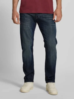 Jeansy o kroju tapered fit z wpuszczanymi kieszeniami model ‘MIKE’ jack & jones