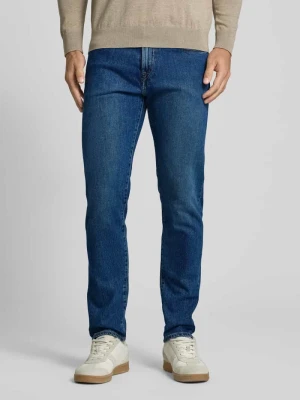 Jeansy o kroju tapered fit z wpuszczanymi kieszeniami Paul Smith