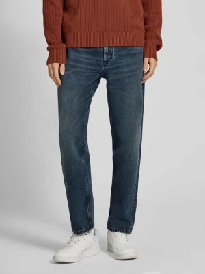 Jeansy o kroju tapered loose fit z czystej bawełny Marc O'Polo DENIM